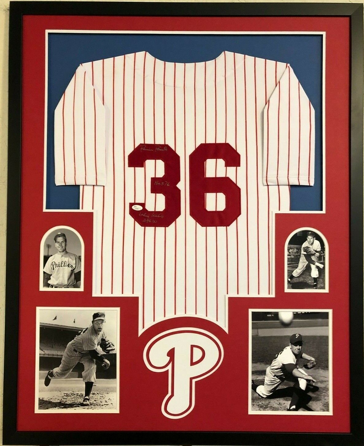 John Kruk Signed Phillies Jersey (JSA COA)