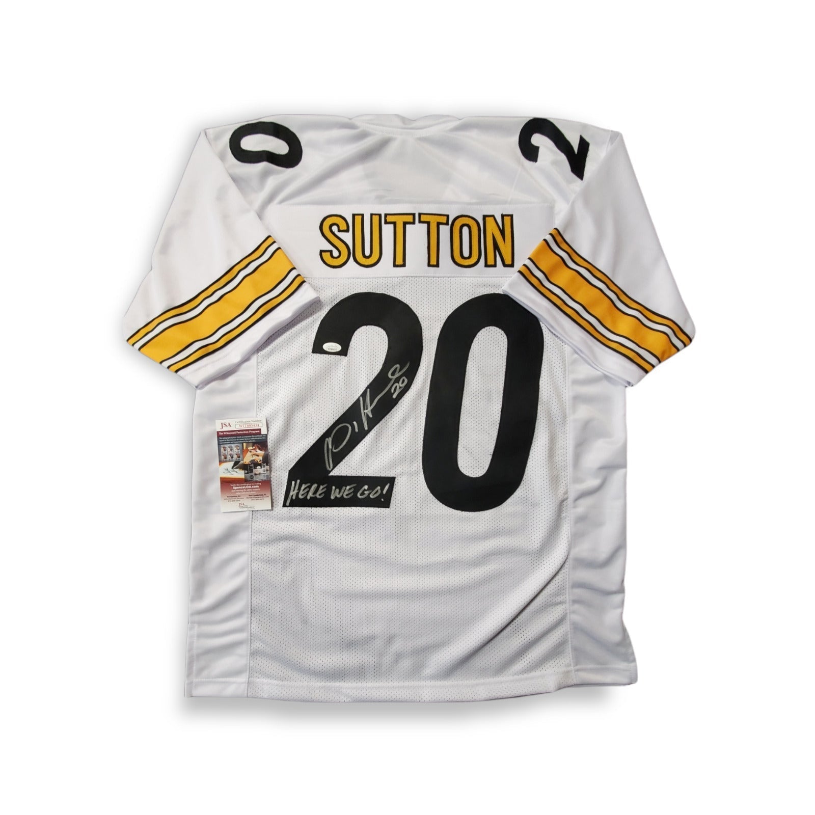 Pittsburgh Steelers Cam Sutton Autographed Signed Jersey Jsa Coa – MVP  Authentics