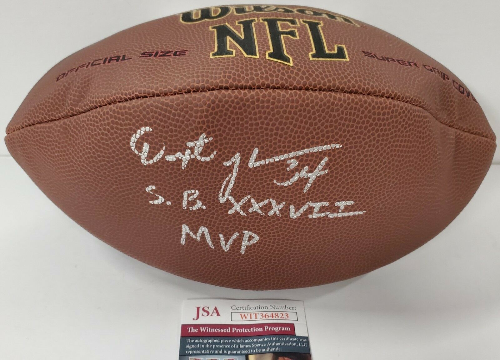 Tampa Bay Buccaneers Dexter Jackson Autographed Inscribed Nfl Football –  MVP Authentics