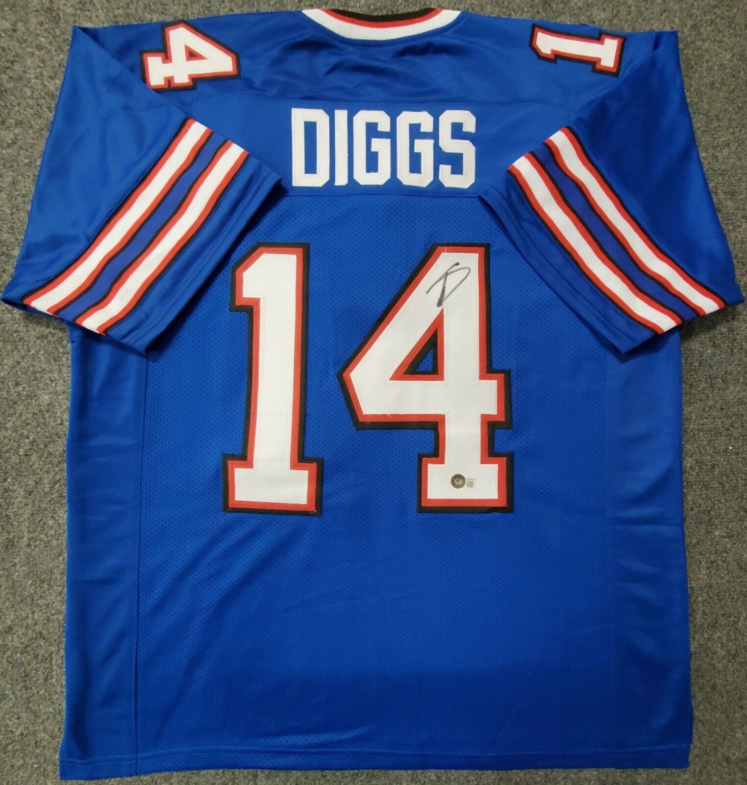 Buffalo Bills Stefon Diggs Autographed Signed Jersey Beckett Holo