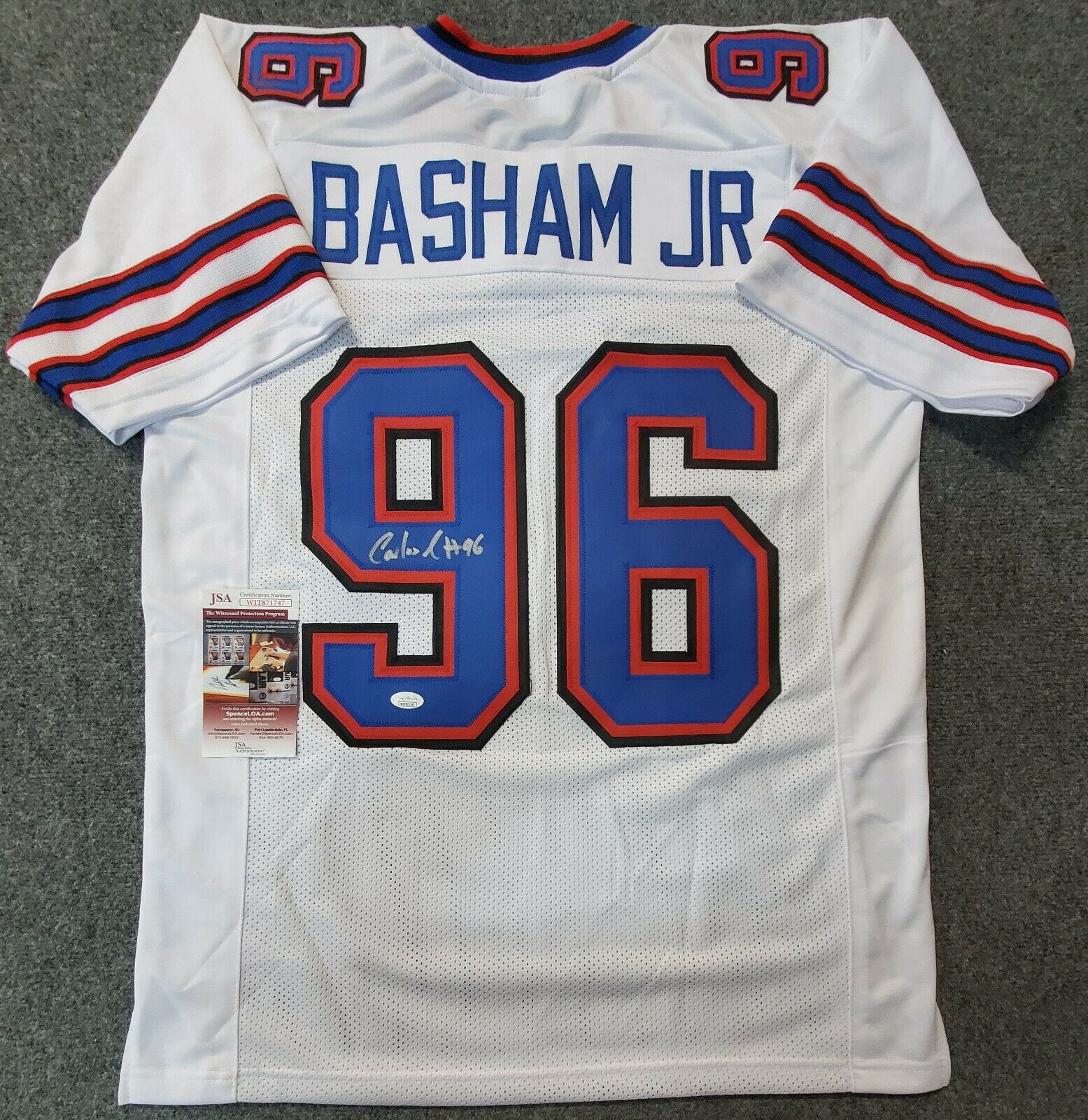 Buffalo Bills Micah Hyde Autographed Signed Jersey Jsa Coa – MVP