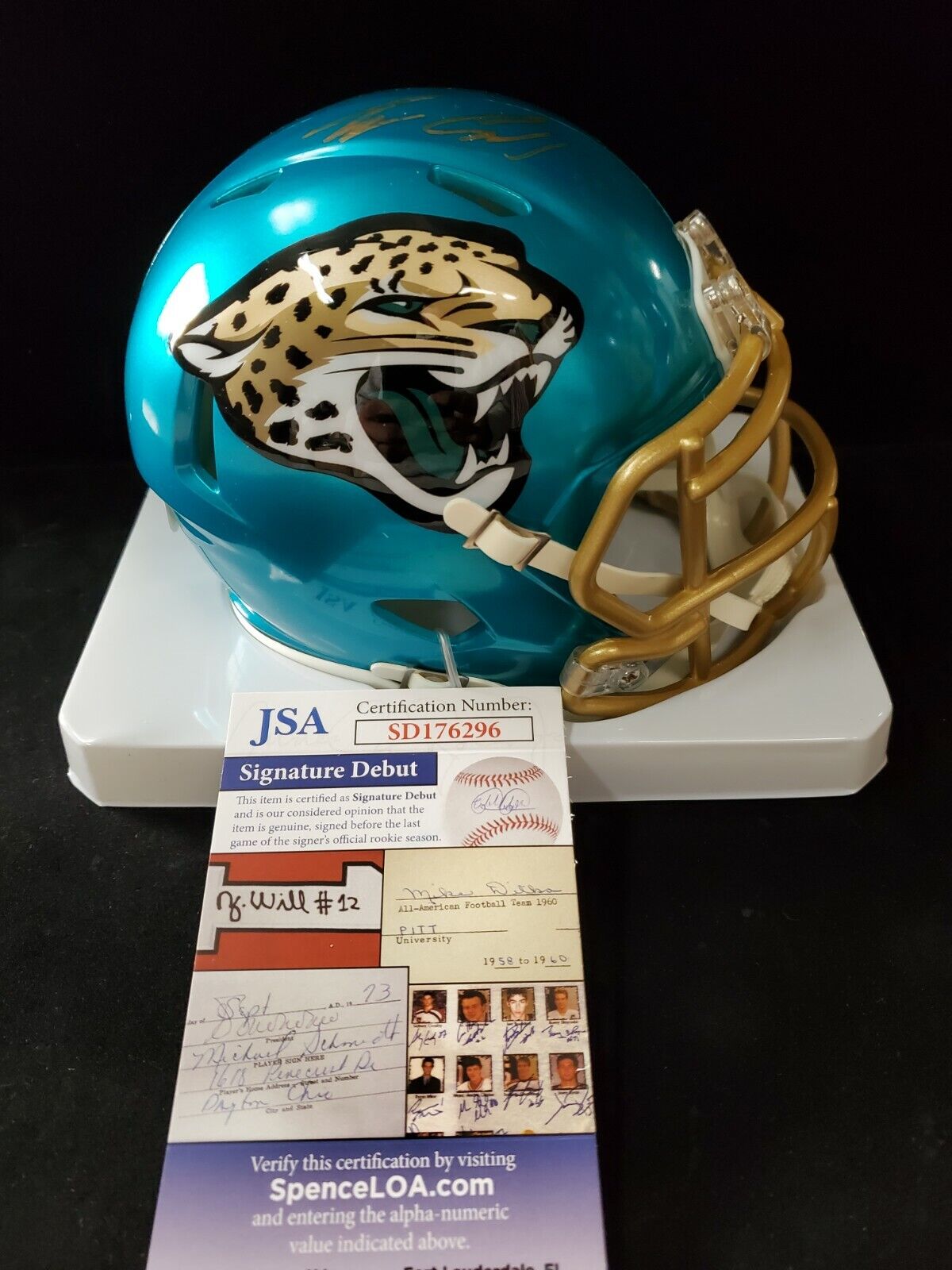 Jacksonville Jaguars Tyson Campbell Signed Speed Mini Helmet Jsa Coa – MVP  Authentics