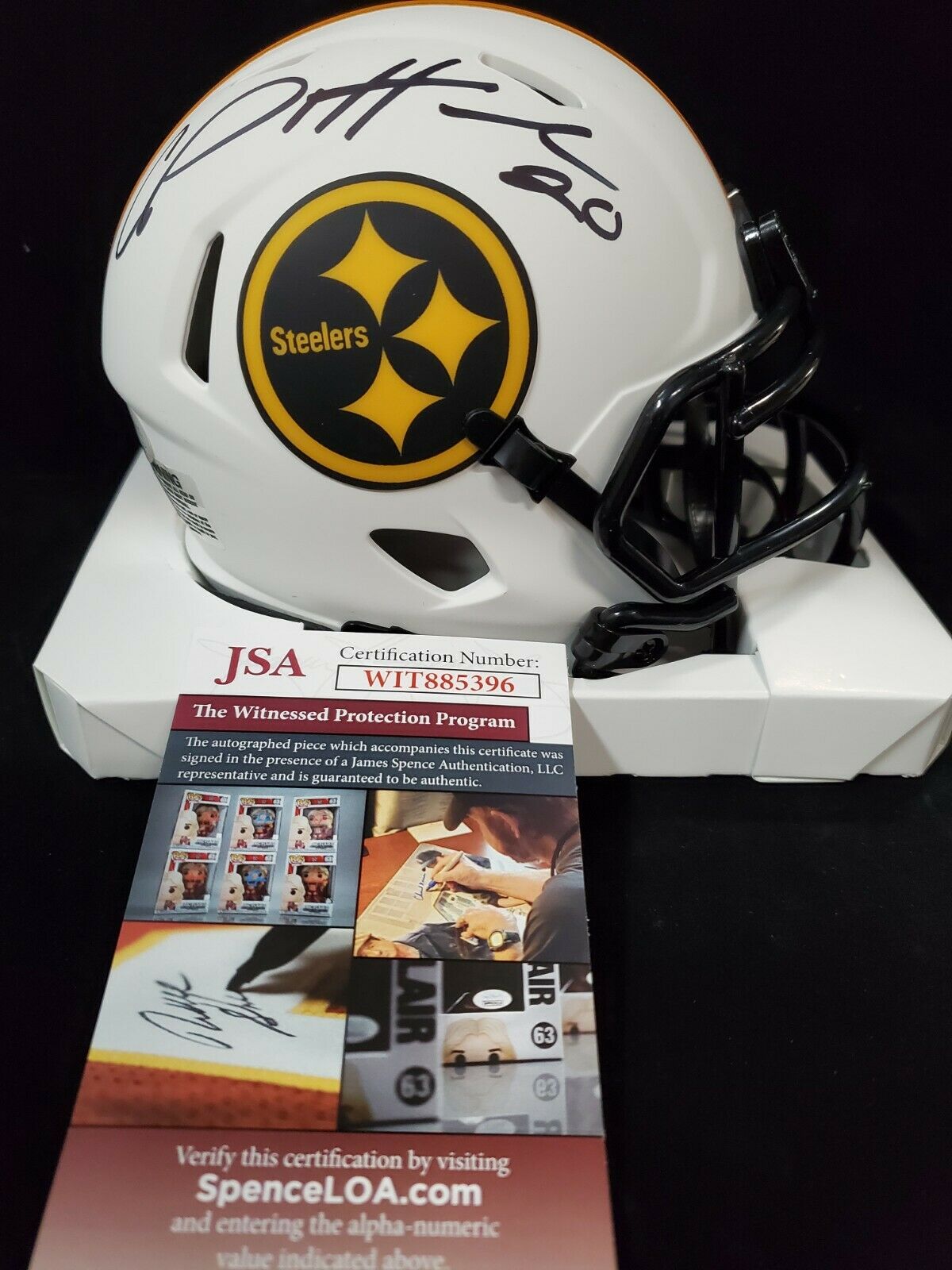 Pittsburgh Steelers Dan Kreider Autographed Signed Football Jsa Coa – MVP  Authentics