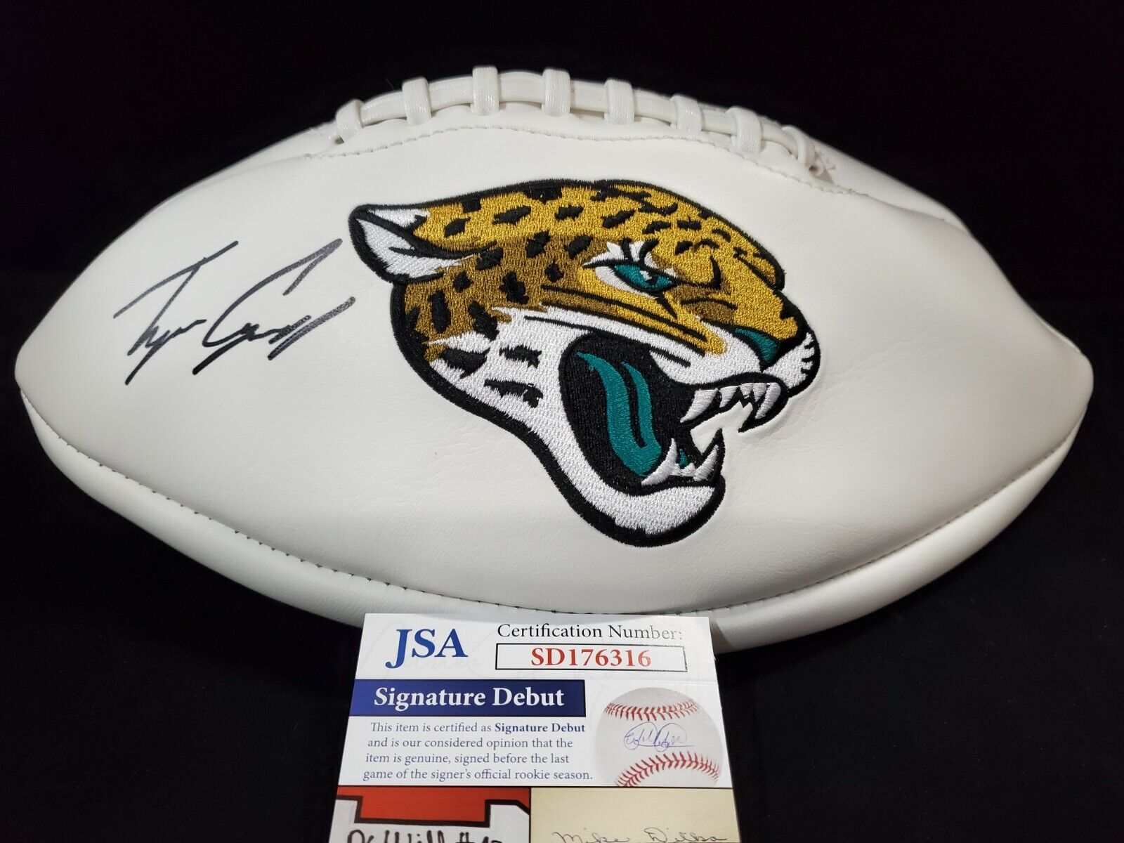 Jacksonville Jaguars Tyson Campbell Signed Lunar Mini Helmet Jsa Coa – MVP  Authentics