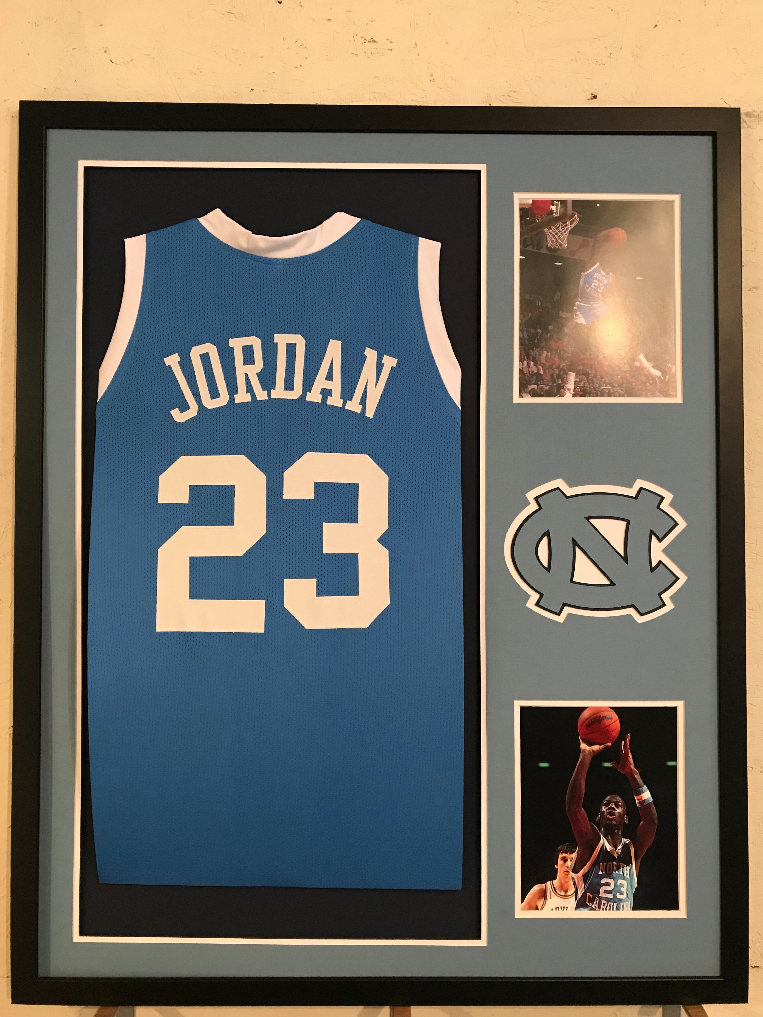 Jersey Framing - Vertical 4 Pictures – Prime Time Sports