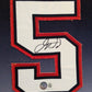 Framed New Jersey Nets Jason Kidd Autographed Signed Jersey Beckett Holo