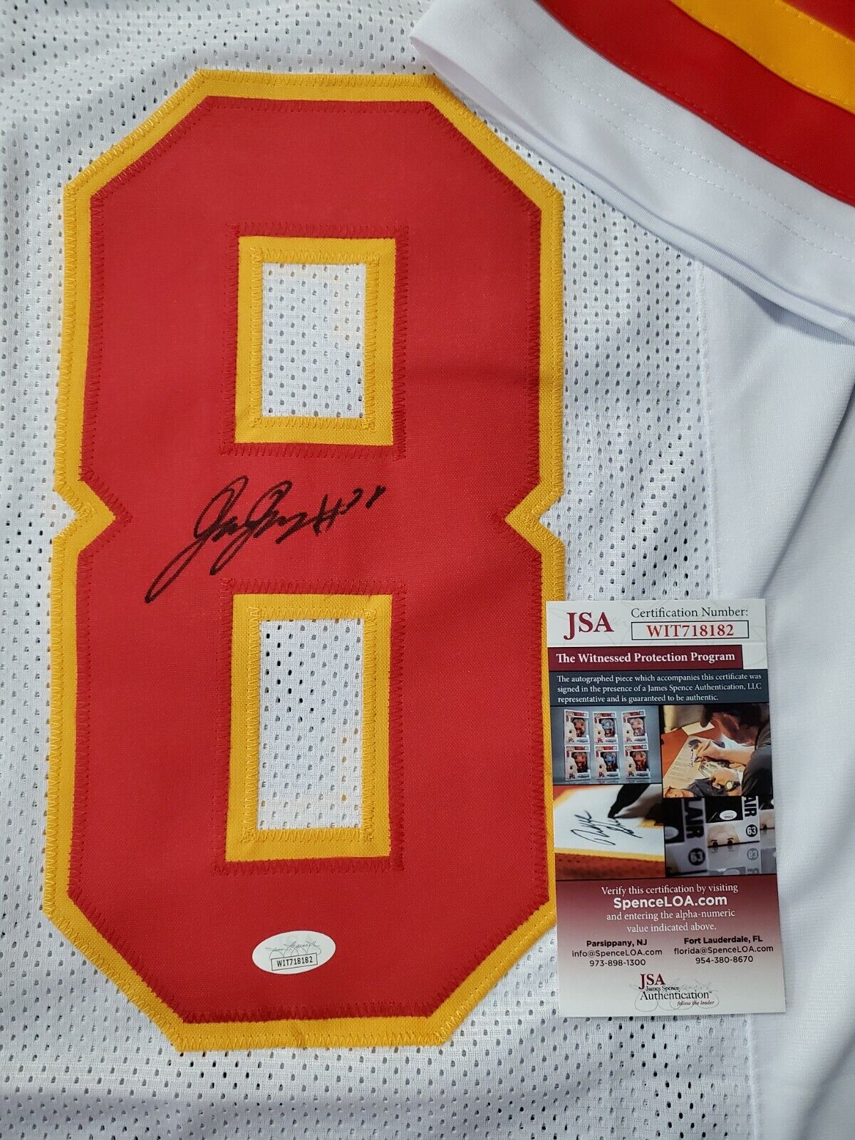 MVP Authentics Kansas City Chiefs L'jarius Sneed Autographed Signed Jersey Jsa Coa 135 sports jersey framing , jersey framing