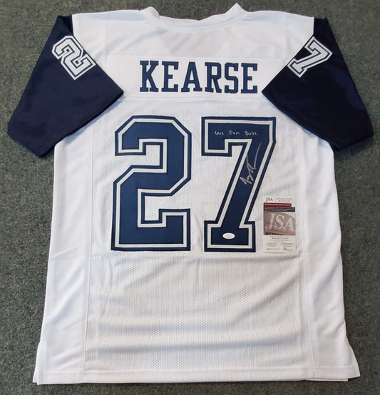 MVP Authentics Dallas Cowboys Jayron Kearse Autographed Signed Inscribed Jersey Jsa Coa 99 sports jersey framing , jersey framing