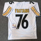 Pittsburgh Steelers Troy Fautanu Autographed Signed Jersey Jsa Coa