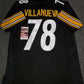 Pittsburgh Steelers Alejandro Villanueva Autographed Signed Jersey Jsa  Coa