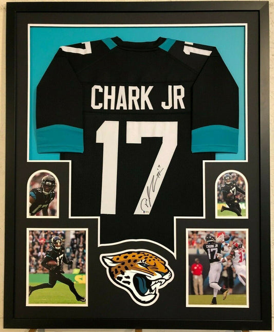 MVP Authentics Framed Jacksonville Jaguars Dj Chark Autographed Signed Jersey Bas Coa 449.10 sports jersey framing , jersey framing