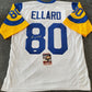 MVP Authentics Los Angeles Rams Henry Ellard Autographed Signed Jersey Jsa Coa 116.10 sports jersey framing , jersey framing