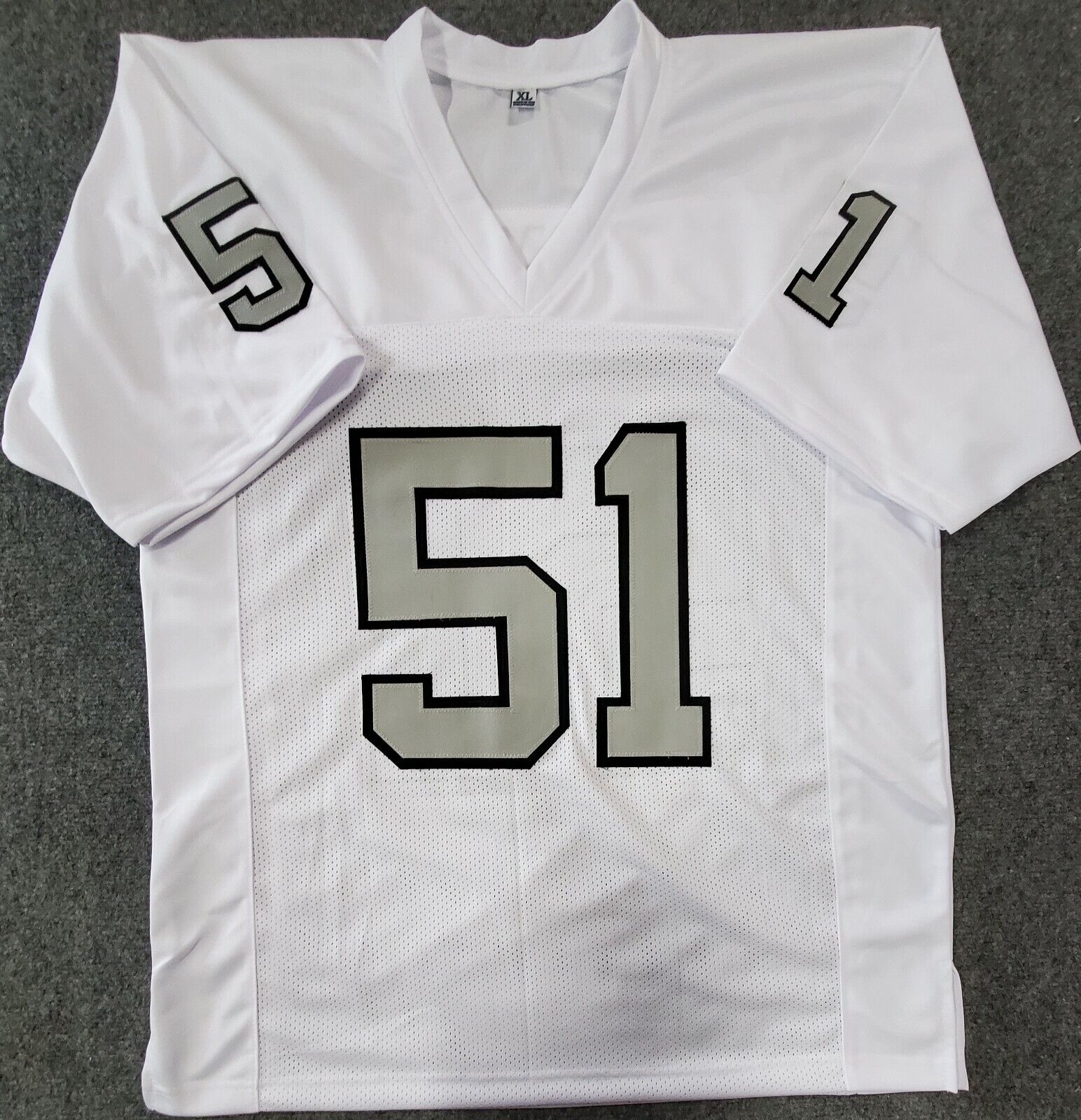 MVP Authentics Las Vegas Raiders Malcolm Koonce Autographed Inscribed Jersey Jsa Coa 112.50 sports jersey framing , jersey framing