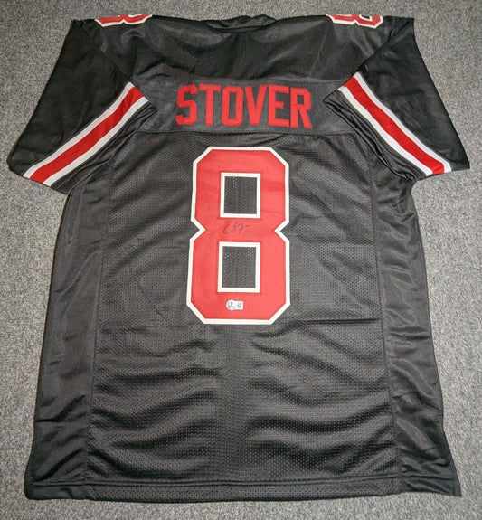 Ohio State Buckeyes Cade Stover Autographed Signed Jersey Beckett Holo