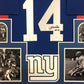 MVP Authentics Framed New York Giants Y.A. Tittle Autographed Signed Inscribed Jersey Jsa Coa 359.10 sports jersey framing , jersey framing