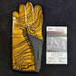 Pittsburgh Steelers Joey Porter Jr & Sr Signed Pair Of Gloves Jsa Coa