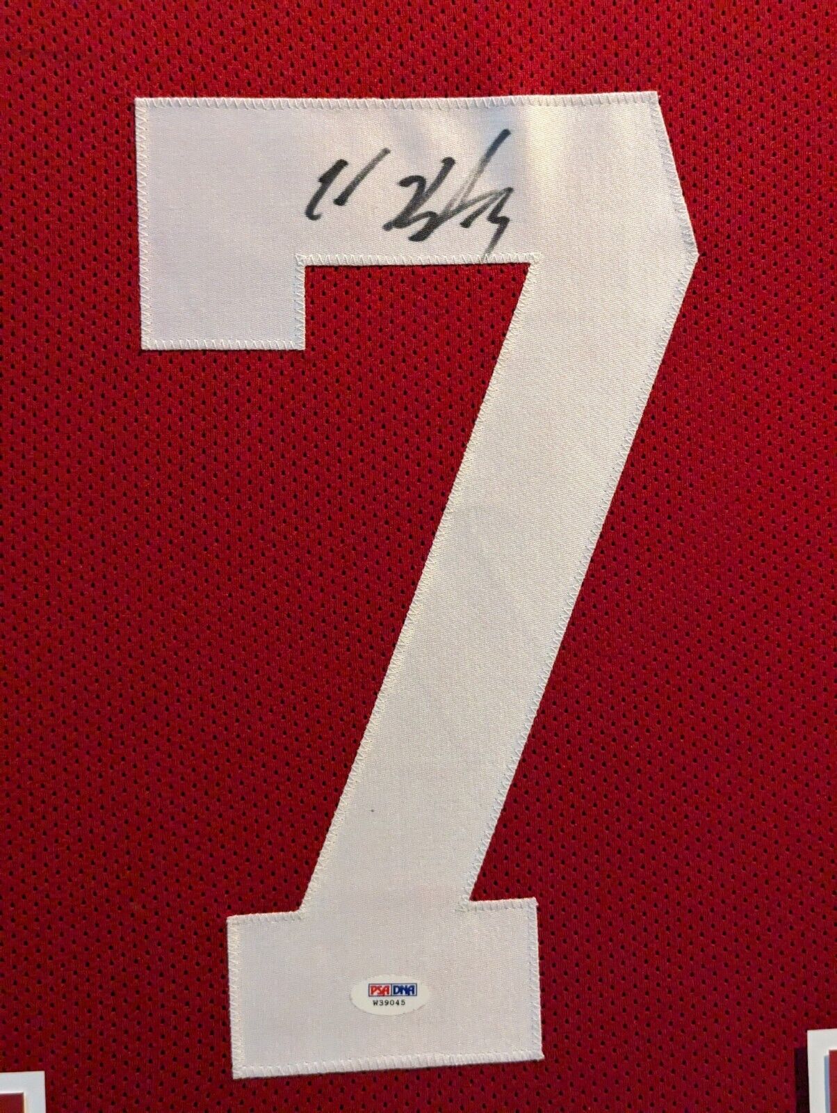 Framed San Francisco 49Ers Colin Kaepernick Autographed Jersey Psa Coa