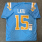 Ucla Bruins Laiatu Latu Autographed Signed Jersey Jsa Coa