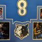 Framed Minnesota Timberwolves Latrell Sprewell Autographed Jersey Psa Coa