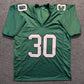 Philadelphia Eagles Quinyon Mitchell Autographed Signed Jersey Jsa Coa