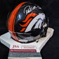 Denver Broncos Pat Surtain Ii Autographed Signed Speed Mini Helmet Jsa Coa