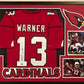 MVP Authentics Framed Kurt Warner Autographed Signed Arizona Cardinals Jersey Aaa Holo 540 sports jersey framing , jersey framing