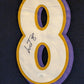 Framed Baltimore Ravens Lamar Jackson Autographed Signed Jersey Jsa Coa