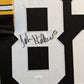 Framed Pittsburgh Steelers John Stallworth Autographed Signed Jersey Jsa Coa