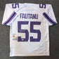 Washington Huskies Troy Fautanu Autographed Signed Jersey Jsa Coa