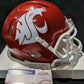 Washington State Cougars Cameron Ward Signed Speed Mini Helmet Jsa Coa