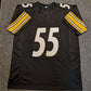 Pittsburgh Steelers Joey Porter Sr Autographed Signed Jersey Jsa Coa