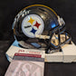 Pittsburgh Steelers Joey Porter Sr Autographed Speed Mini Helmet Jsa Coa