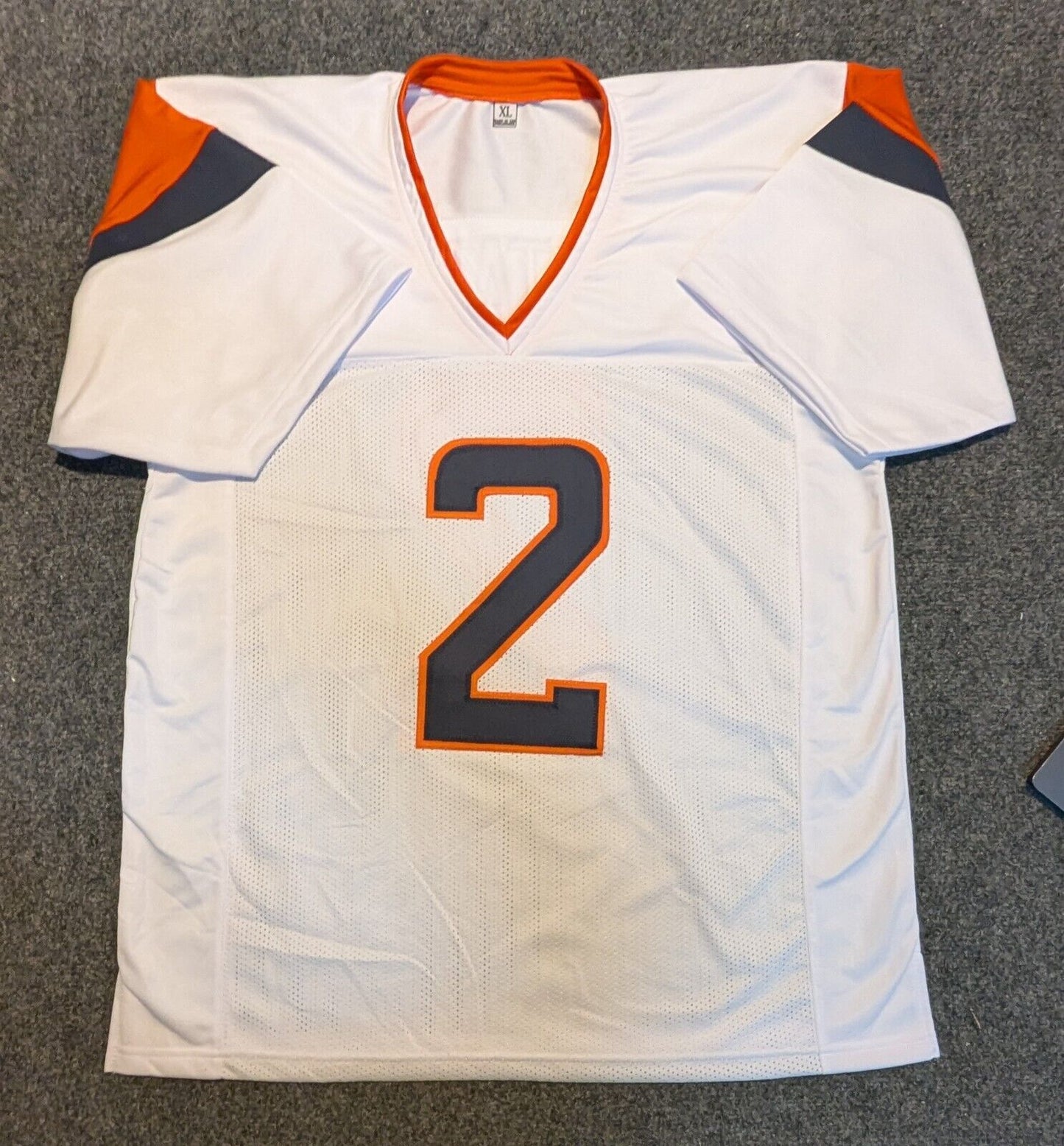 Denver Broncos Patrick Surtain Ii Autographed Signed 2024 T/B Jersey Jsa Coa