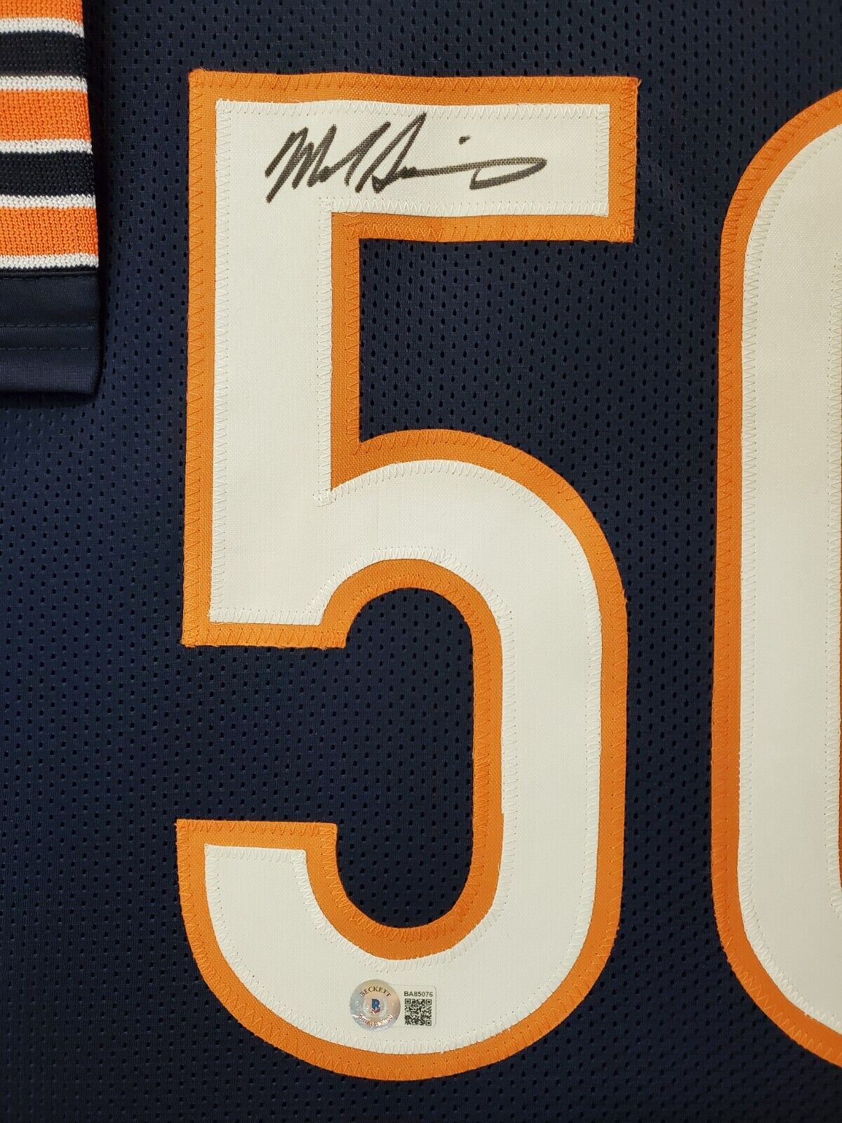 MVP Authentics Framed Mike Singletary Autographed Signed Chicago Bears Jersey Bas Holo 427.50 sports jersey framing , jersey framing