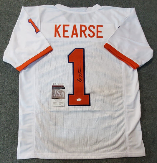 MVP Authentics Clemson Tigers Jayron Kearse Autographed Signed Jersey Jsa Coa 90 sports jersey framing , jersey framing