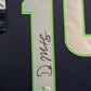 Framed Seattle Seahawks Dk Metcalf Autographed Signed Jersey Beckett Holo