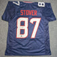 Houston Texans Cade Stover Autographed Signed Jersey Beckett Hologram