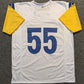 Los Angeles Rams Braden Fiske Autographed Signed Jersey Jsa Coa