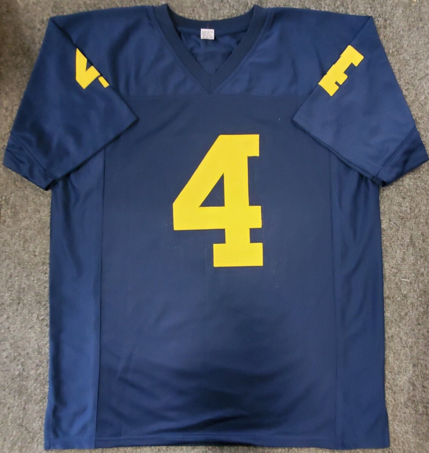 Michigan Wolverines Nico Collins Autographed Signed Jersey Beckett Coa