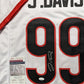 Georgia Bulldogs Jordan Davis Autographed Signed Jersey Jsa  Coa