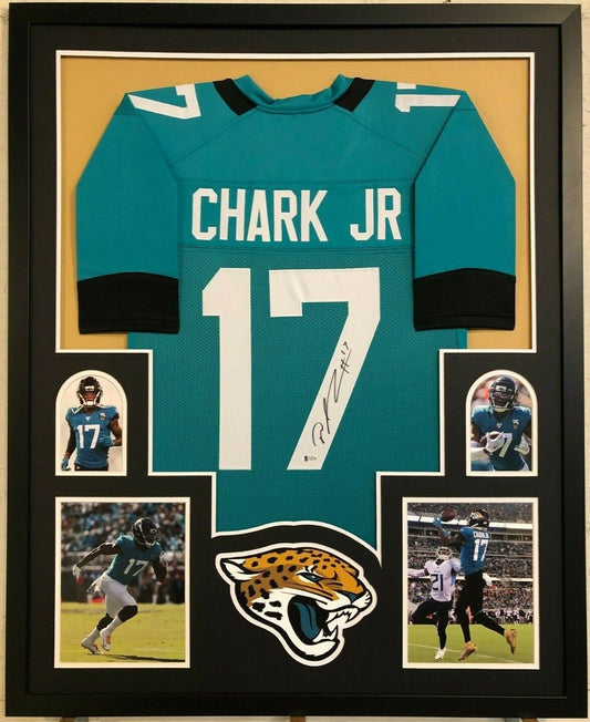 MVP Authentics Framed Jacksonville Jaguars Dj Chark Autographed Signed Jersey Bas Coa 449.10 sports jersey framing , jersey framing