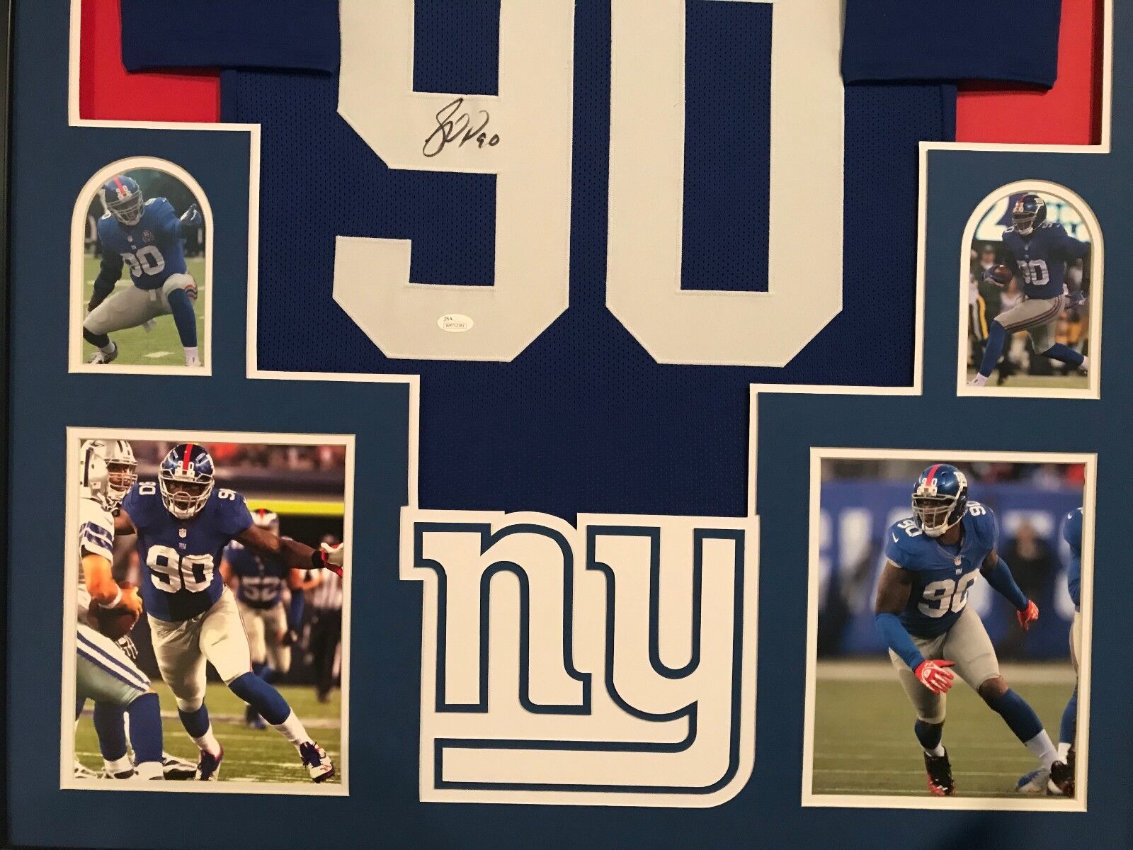 Jason pierre paul signed 2024 jersey