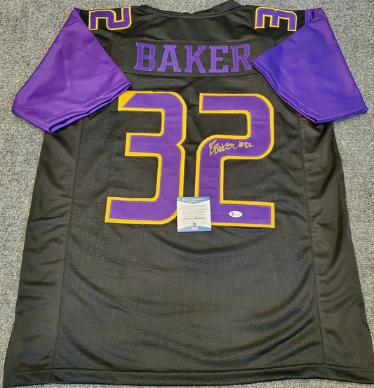 Washington Huskies Budda Baker Autographed Signed Jersey Beckett Coa