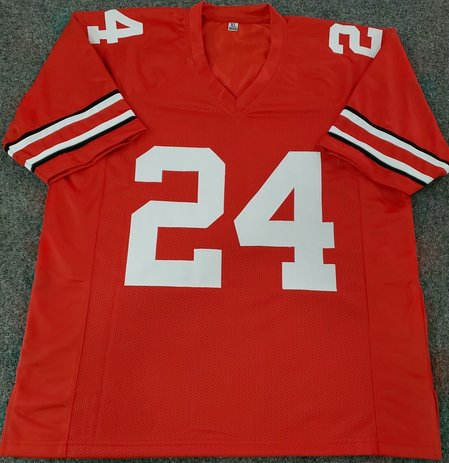 MVP Authentics Ohio State Buckeyes Shaun Wade Autographed Signed Jersey Jsa Signature Debut Coa 125.10 sports jersey framing , jersey framing