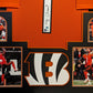 MVP Authentics Framed Cincinnati Bengals Jamarr Chase Autographed Jersey Beckett Holo 675 sports jersey framing , jersey framing