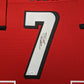 MVP Authentics Framed Atlanta Falcons Michael Vick Autographed Signed Jersey Jsa Coa 405 sports jersey framing , jersey framing