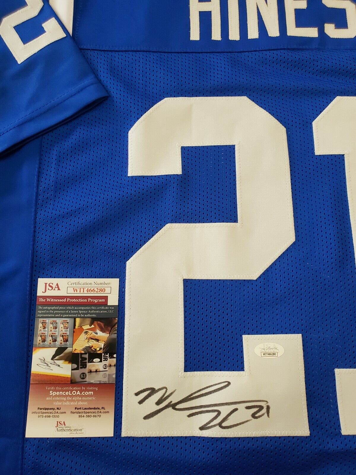 Darius Leonard Autographed Indianapolis Colts Football NFL Jersey JSA –  Meltzer Sports