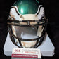 MVP Authentics Philadelphia Eagles Bryce Huff Autographed Signed Speed Mini Helmet Jsa Coa 99 sports jersey framing , jersey framing