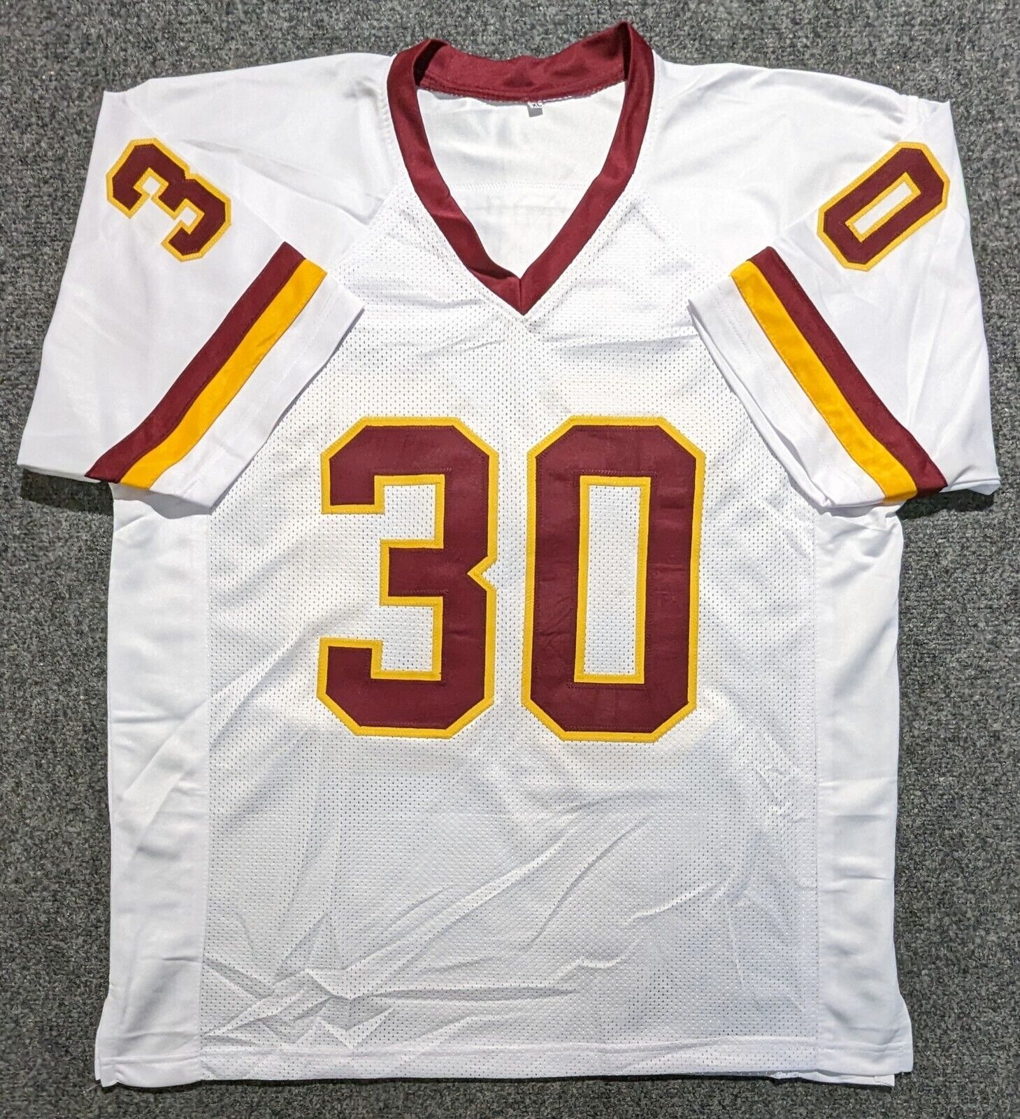 Earnest Byner Autographed Washington Custom Football Jersey - JSA COA