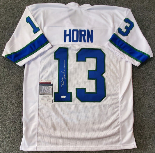 Portland Thunder Wfl Don Horn Autographed Signed Jersey Jsa Coa